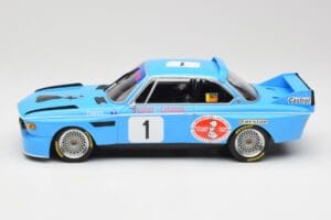 BMW 3.0 CSL E9 #1 Precision Liegeoise J. Peltier / C. Lafosse Winners 4 Hours Monza 1974 Minichamps 1:18 155742681 Diecast — photo 5 of 6