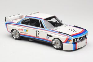 BMW 3.0 CSL E9 #12 BMW Motorsport C. Amon / H-J. Stuck Winners 6 Hours Nurburgring 1973 Minichamps 1:18 155732612 Diecast — photo 4 of 6