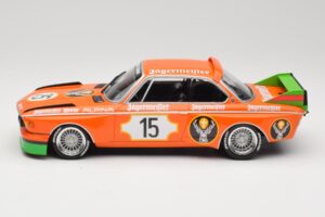 BMW 3.0 CSL E9 #15 Jägermeister Racing N. Lauda / G. Joisten 6 Hours Nurburgring 1973 Minichamps 1:18 155732615 Diecast — photo 3 of 6