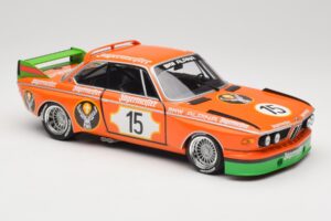 BMW 3.0 CSL E9 #15 Jägermeister Racing N. Lauda / G. Joisten 6 Hours Nurburgring 1973 Minichamps 1:18 155732615 Diecast — photo 4 of 6