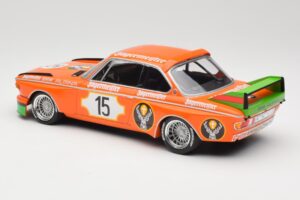 BMW 3.0 CSL E9 #15 Jägermeister Racing N. Lauda / G. Joisten 6 Hours Nurburgring 1973 Minichamps 1:18 155732615 Diecast — photo 5 of 6