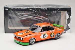 BMW 3.0 CSL E9 #15 Jägermeister Racing N. Lauda / G. Joisten 6 Hours Nurburgring 1973 Minichamps 1:18 155732615 Diecast — photo 6 of 6