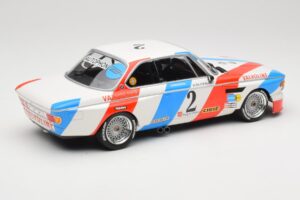 BMW 3.0 CSL E9 #2 Luigi Racing A. de Fierlant / P. Xhenceval Winners 24 Hours of Spa 1975 Minichamps 1:18 155752602 Diecast — photo 2 of 6