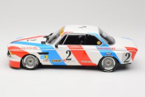 BMW 3.0 CSL E9 #2 Luigi Racing A. de Fierlant / P. Xhenceval Winners 24 Hours of Spa 1975 Minichamps 1:18 155752602 Diecast — photo 3 of 6