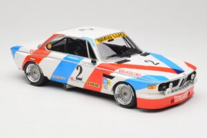 BMW 3.0 CSL E9 #2 Luigi Racing A. de Fierlant / P. Xhenceval Winners 24 Hours of Spa 1975 Minichamps 1:18 155752602 Diecast — photo 4 of 6