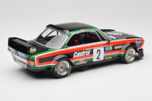 BMW 3.0 CSL E9 #2 Luigi Racing J-M. de Wael / A. de Fierlant Winners GP Nurburgring 1976 Minichamps 1:18 155762502 Diecast — photo 2 of 6