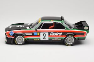 BMW 3.0 CSL E9 #2 Luigi Racing J-M. de Wael / A. de Fierlant Winners GP Nurburgring 1976 Minichamps 1:18 155762502 Diecast — photo 3 of 6