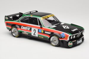 BMW 3.0 CSL E9 #2 Luigi Racing J-M. de Wael / A. de Fierlant Winners GP Nurburgring 1976 Minichamps 1:18 155762502 Diecast — photo 4 of 6