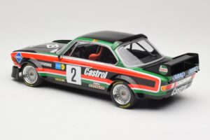 BMW 3.0 CSL E9 #2 Luigi Racing J-M. de Wael / A. de Fierlant Winners GP Nurburgring 1976 Minichamps 1:18 155762502 Diecast — photo 5 of 6