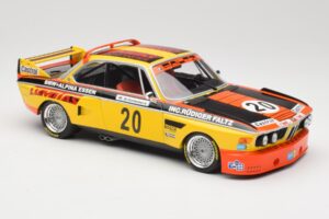 BMW 3.0 CSL E9 #20 BMW Faltz Alpina W. Werner / H. Schommers Norisring Trophy 1974 Minichamps 1:18 155742620 Diecast — photo 4 of 6