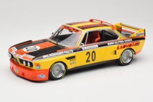 BMW 3.0 CSL E9 #20 BMW Faltz Alpina W. Werner / H. Schommers Norisring Trophy 1974 Minichamps 1:18 155742620 Diecast