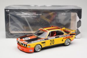 BMW 3.0 CSL E9 #20 BMW Faltz Alpina W. Werner / H. Schommers Norisring Trophy 1974 Minichamps 1:18 155742620 Diecast — photo 6 of 6