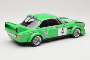 BMW 3.0 CSL E9 #4 Jolly Club Milano C. Finotto / C. Facetti Winners ETCC Zandvoort 1979 Minichamps 1:18 155792504 Diecast — photo 2 of 6