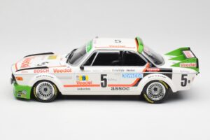 BMW 3.0 CSL E9 #5 Assoc Interim J-C. Chavan / A. Detrin Winners 24 Hours of Spa 1976 Minichamps 1:18 155762505 Diecast — photo 3 of 6