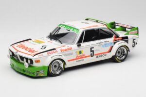 BMW 3.0 CSL E9 #5 Assoc Interim J-C. Chavan / A. Detrin Winners 24 Hours of Spa 1976 Minichamps 1:18 155762505 Diecast