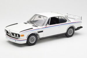 BMW 3.0 CSL E9 With Spoiler Set White Minichamps 1:18 180029021 Diecast