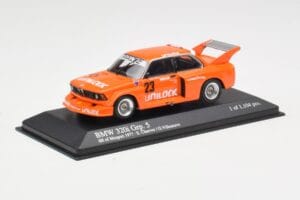 BMW 320i Group 5 #23 E. Cheever / G. Villeneuve 6 Hours of Mosport Class Winners 1977 Damaged Spoiler Minichamps 1:43 4007723 — photo 2 of 5