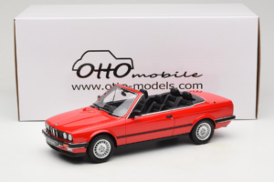 BMW 325i E30 Cabriolet Bright Red Otto 1:18 OT1194 Resin — photo 6 of 6