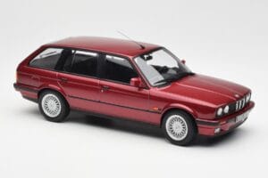 BMW 325i E30 Touring Red Metallic Norev 1:18 183218 Diecast — photo 4 of 6