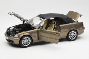 BMW 328Ci E46 Cabriolet Individual Brass Metallic Limited Edition Kyosho 1:18 80430395004 Diecast — photo 2 of 8