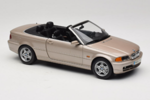 BMW 328i E46 Cabriolet Sand Beige Metallic Kyosho 1:18 80430009756 Diecast — photo 7 of 9