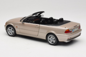 BMW 328i E46 Cabriolet Sand Beige Metallic Kyosho 1:18 80430009756 Diecast — photo 8 of 9