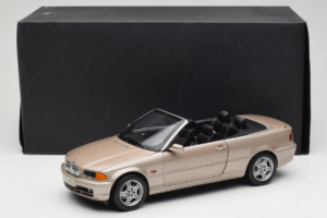 BMW 328i E46 Cabriolet Sand Beige Metallic Kyosho 1:18 80430009756 Diecast — photo 9 of 9