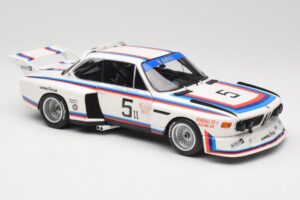 BMW 3.5 CSL E9 Gr.5 #5 K.W.M. Racing K. Miller / D. Cowart 6 Hours of Watkins Glen 1979 Minichamps 1:18 180792005 Diecast — photo 6 of 8
