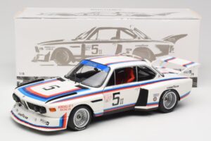 BMW 3.5 CSL E9 Gr.5 #5 K.W.M. Racing K. Miller / D. Cowart 6 Hours of Watkins Glen 1979 Minichamps 1:18 180792005 Diecast — photo 8 of 8