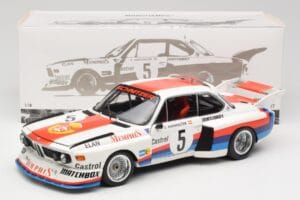 BMW 3.5 CSL E9 Gr.5 #5 S. Manhalter Winner Havirov Interseries 1977 Minichamps 1:18 180772005 Diecast — photo 8 of 8