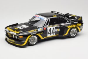 BMW 3.5 CSL E9 #44 A.S.P.M. Tanday Music J-C. Justice / J. Belin 24 Hours of Le Mans 1976 Minichamps 1:18 155762644 Diecast