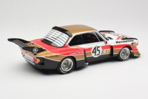 BMW 3.5 CSL E9 #45 Hermetite T. Walkinshaw / J. Fitzpatrick 24 Hours of Le Mans 1976 Minichamps 1:18 155762645 Diecast — photo 2 of 6