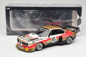 BMW 3.5 CSL E9 #45 Hermetite T. Walkinshaw / J. Fitzpatrick 24 Hours of Le Mans 1976 Minichamps 1:18 155762645 Diecast — photo 6 of 6