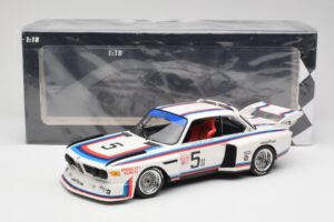 BMW 3.5 CSL E9 #5 K. Miller / D. Cowart 6 Hours of Watkins Glen 1979 Minichamps 1:18 155792605 Diecast — photo 6 of 6