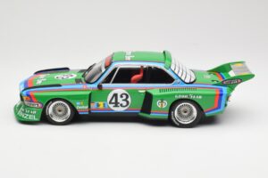 BMW 3.5 CSL E9 Schnitzer #43 D. Quester / A. Krebs 24 Hours of Le Mans 1976 Minichamps 1:18 155762643 Diecast — photo 3 of 6