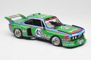 BMW 3.5 CSL E9 Schnitzer #43 D. Quester / A. Krebs 24 Hours of Le Mans 1976 Minichamps 1:18 155762643 Diecast — photo 4 of 6