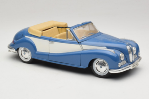 BMW 502 Cabriolet Blue Tchibo 1:18 45396 Diecast — photo 6 of 8