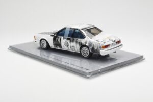 BMW 635 CSi E24 Art Car Robert Rauschenberg AUTOart 1:18 80430150924 Diecast — photo 5 of 8