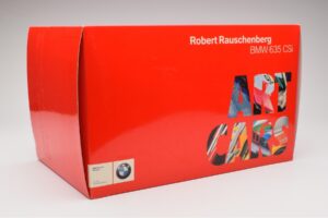 BMW 635 CSi E24 Art Car Robert Rauschenberg AUTOart 1:18 80430150924 Diecast — photo 8 of 8