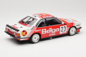 BMW 635 CSi E24 Belga Juma Racing M. Winkelhock / T. Regout 24 Hours of Spa 1985 Minichamps 1:18 155852523 Diecast — photo 2 of 6