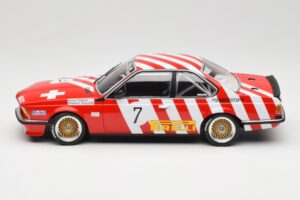 BMW 635 CSi E24 #7 BMW Italia G. Brancatelli / H. Kelleners Brno Grand Prix 1984 Minichamps 1:18 155842507 Diecast — photo 3 of 6