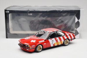 BMW 635 CSi E24 #7 BMW Italia G. Brancatelli / H. Kelleners Brno Grand Prix 1984 Minichamps 1:18 155842507 Diecast — photo 6 of 6