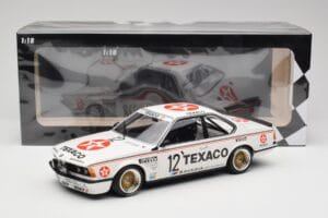 BMW 635 CSi E24 #12 R. Metge / C. Ballot-Léna Bavaria Automobiles 24 Hours of Spa 1985 Minichamps 1:18 155852513 Diecast — photo 6 of 6