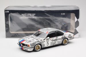 BMW 635 CSi E24 #5 R. Ravaglia Winner Spa 24 Hours 1985 Minichamps 1:18 155852505 Diecast — photo 6 of 6
