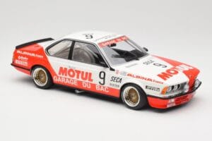 BMW 635 CSi E24 #9 Hollinger / P. Giroix Garage du Bac 24 Hours of Spa 1984 Minichamps 1:18 155842509 Diecast — photo 4 of 6