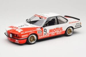 BMW 635 CSi E24 #9 Hollinger / P. Giroix Garage du Bac 24 Hours of Spa 1984 Minichamps 1:18 155842509 Diecast