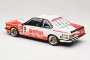 BMW 635 CSi E24 #9 Hollinger / P. Giroix Garage du Bac 24 Hours of Spa 1984 Minichamps 1:18 155842509 Diecast — photo 5 of 6