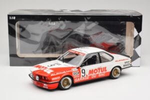 BMW 635 CSi E24 #9 Hollinger / P. Giroix Garage du Bac 24 Hours of Spa 1984 Minichamps 1:18 155842509 Diecast — photo 6 of 6
