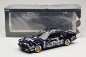 BMW 635 CSi E24 Schnitzer Eterna #4 H. Stuck / W. Brun 3rd Place Brno Grand Prix ETCC 1983 Minichamps 1:18 155832504 Diecast — photo 6 of 6
