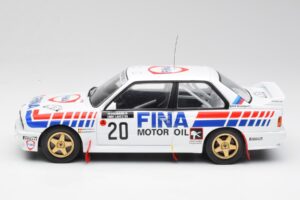BMW E30 M3 #20 M. Duez / A. Lopes 1000 Lakes Rally 1989 IXO 1:18 18RMC132 Diecast — photo 3 of 6